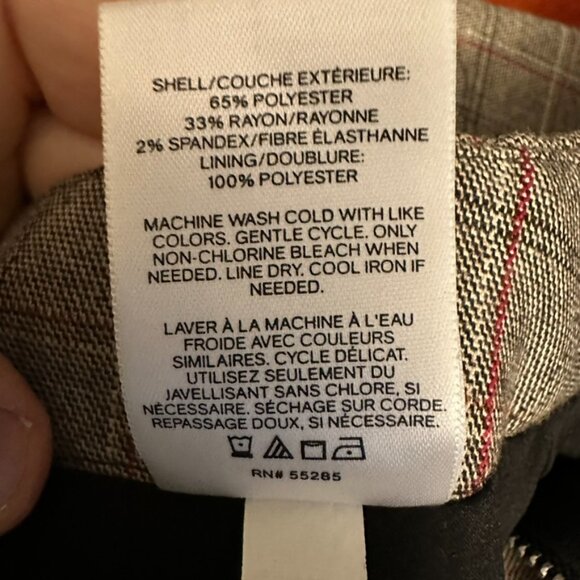 Express Plaid Skirt, Sz 8 - Picture 5 of 7